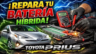 Como REPARAR BATERÍA HÍBRIDA Toyota Prius Mantenimiento Preventivo de Módulos y Celdas 2026