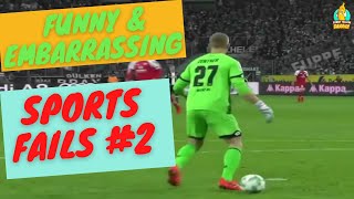 Funny & Embarrassing Sports Fails Caught on Camera 😂🏈⚽ 2021 Compilation Part 2 ⚾🏀🤣