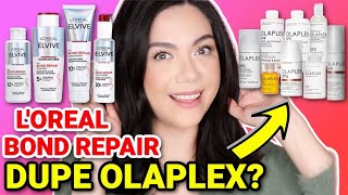 DUPE DE OLAPLEX!! 🚨 L&#39;ORÉAL BOND REPAIR / EVER PURE BOND STRENGTHENING PARA CABELLO DAÑADO