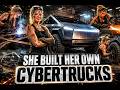 She built beautiful cybertrucks from scratch