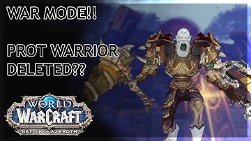 BfA Beta - WAR MODE ENABLED!