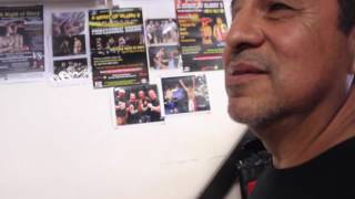 Jesse Huerta gives tour of Dreamland Boxing Gym (San Jose, CA)