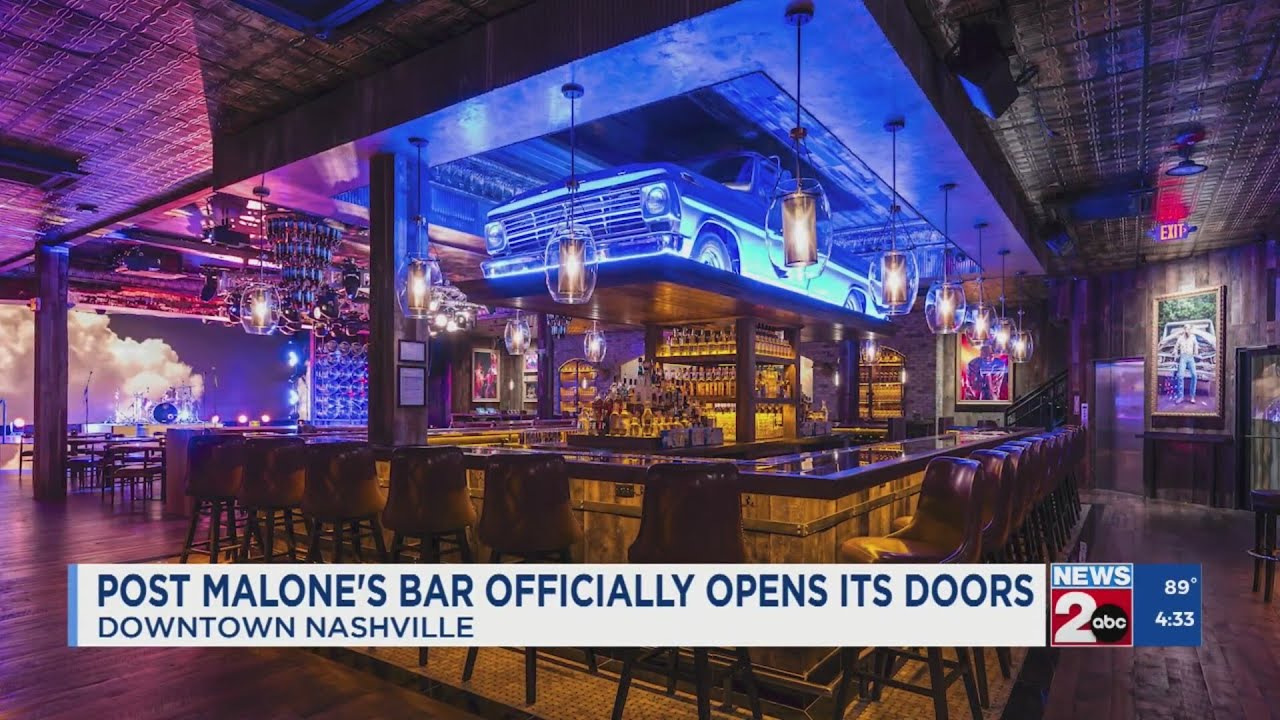 Post Malone opens bar in downtown Nashville