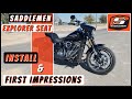 Saddlemen Explorer Seat! // Install & First Impressions // Harley-Davidson Sport Glide