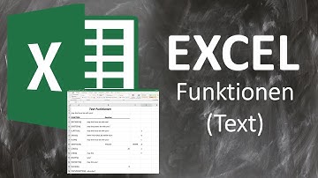 EXCEL Tutorial (Deutsch): Part 10 (Text) Funktionen