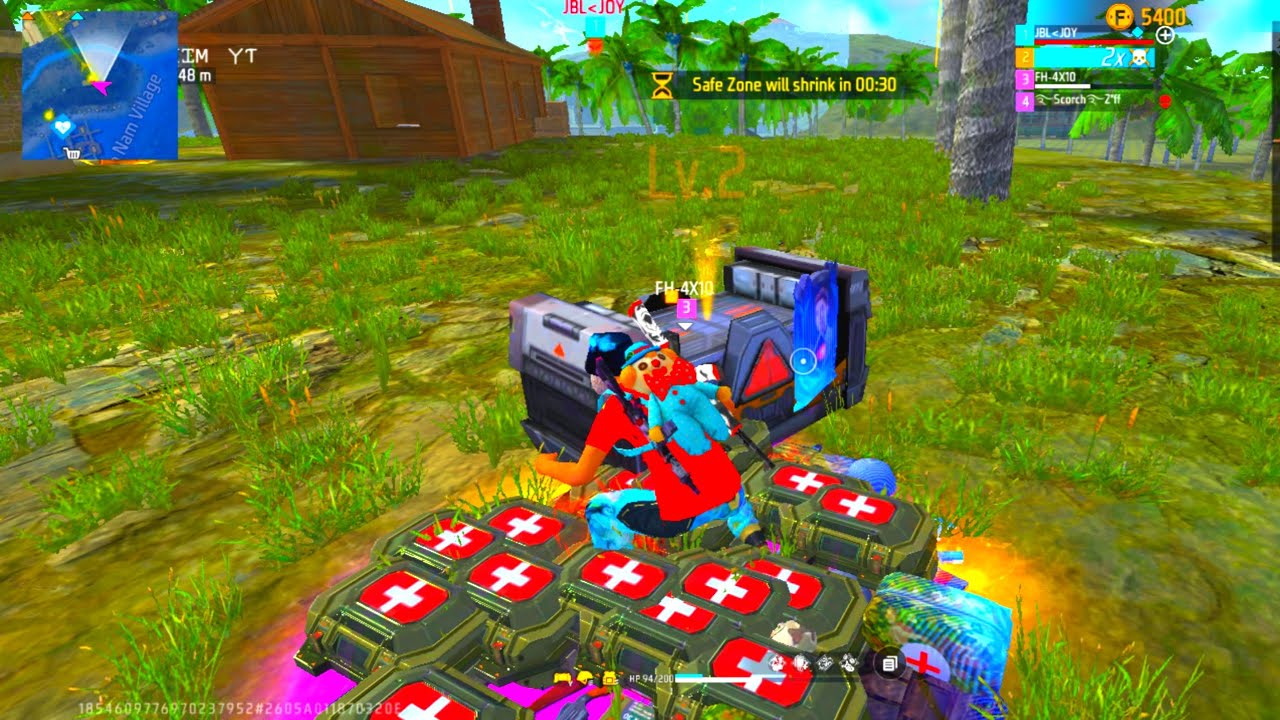 FREE FIRE ZONE PUS WORLD RECORD 