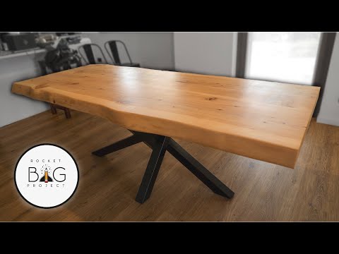 Video: Base per tavoli: forgiato, in legno, in metallo