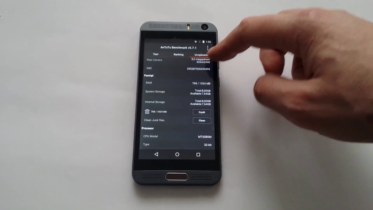 VkWorld vk800x unboxing pl