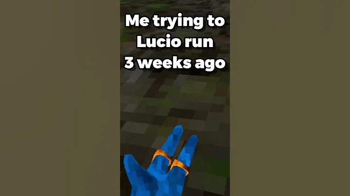 Me trying to Lucio run 3 weeks ago... #lucio #gorillatag #shorts