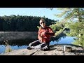 SUNRISE ON OUR FAVOURITE LAKE IN THE PARK! - DAY 4 - SOUTH ALGONQUIN PARK CANOE TRIP! (4K)