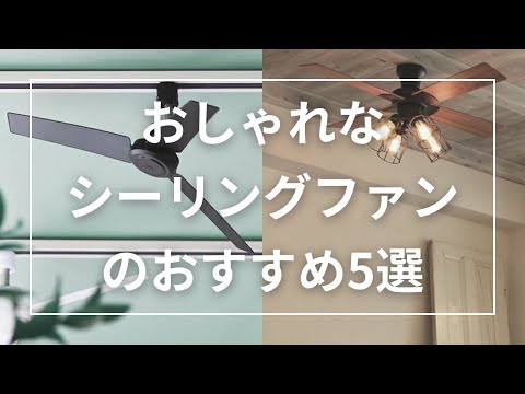 5 Recommended Stylish Ceiling Fans - YouTube