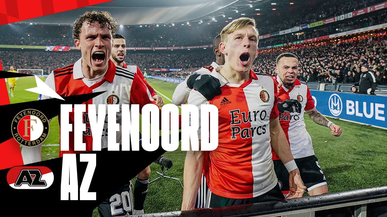 ⁣LAST MINUTE WINNER 😱 | Highlights Feyenoord - AZ | Eredivisie 2022-2023