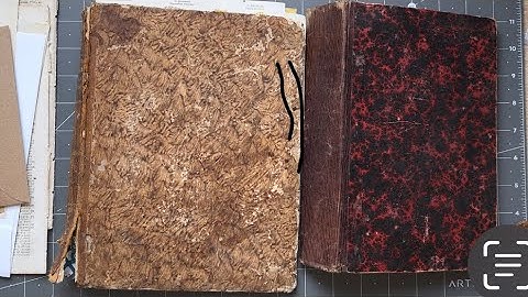 TUTORIAL HOW TO | Envelope journal in a hardcover | working inside the journal PART 5