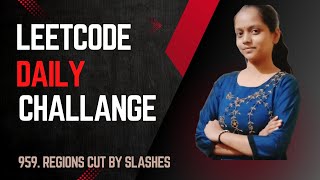 959  Regions Cut By Slashes    | Daily Challenge Question | BFS | Java Solution