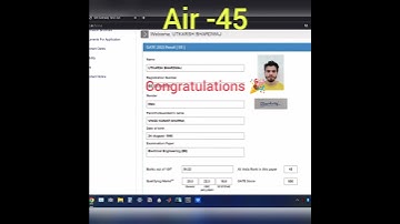 Gate 2023 result out ❣️|| IIT kanpur gate topper Air-45 Gate score card Download #shorts #gate