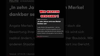 In 10 Jahren ist man Merkel dankbar ! #news #nachrichtenaktuell #politik #deutschland #cdu