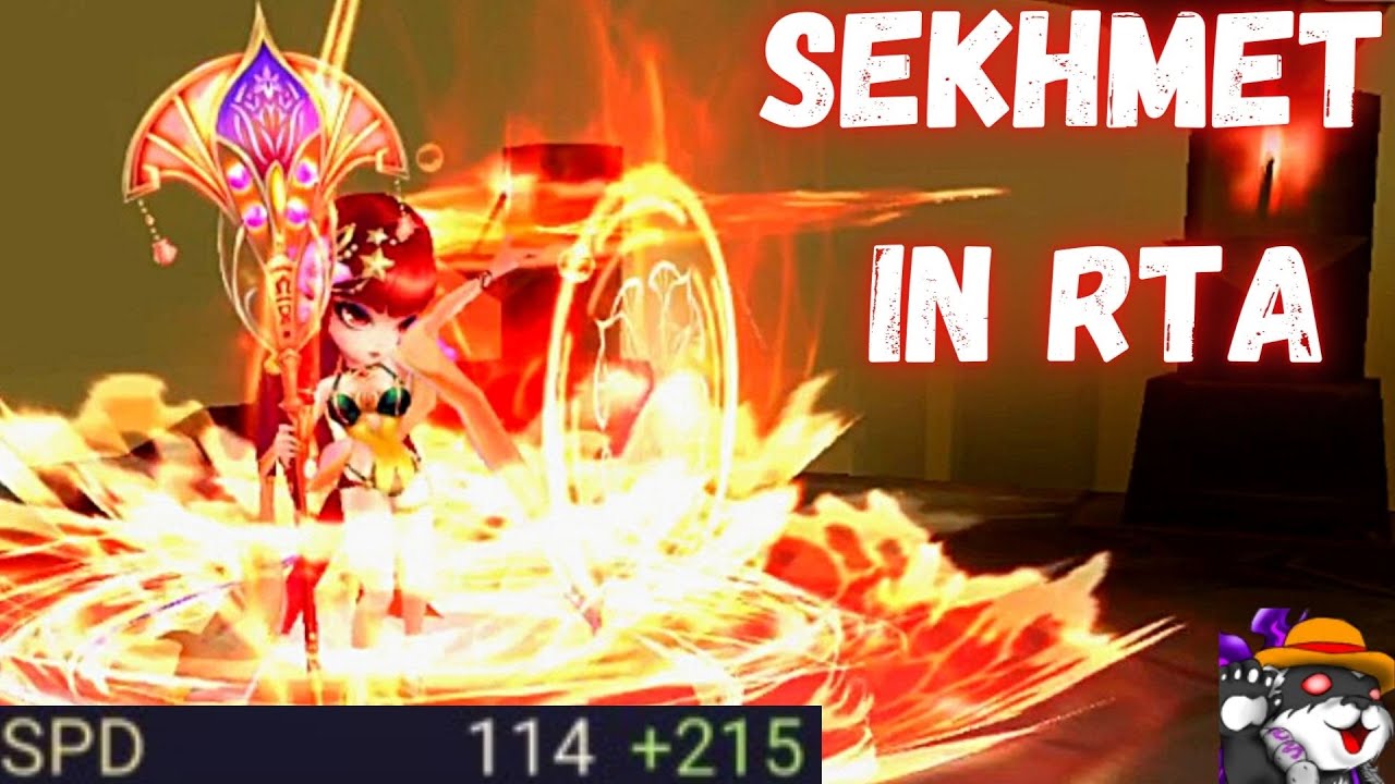 Sekhmet (Fire Desert Queen) RTA And Why I Use Her  Summoners War