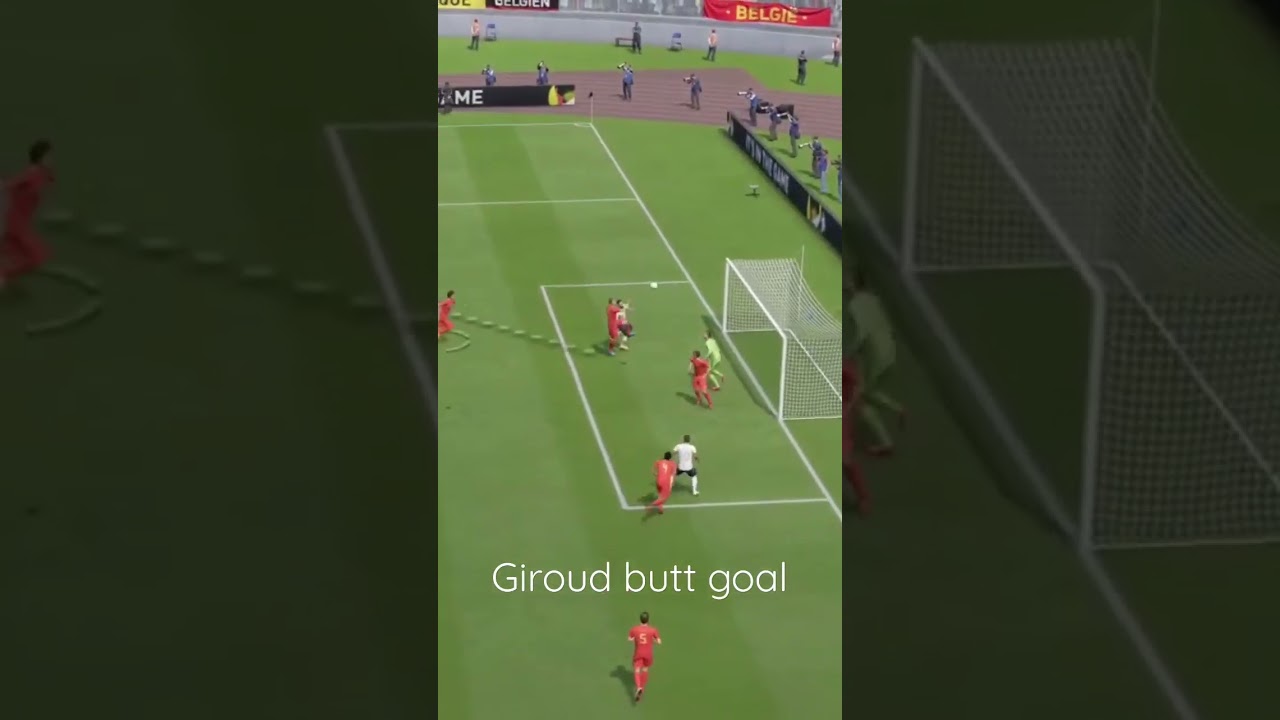 giroud butt goal