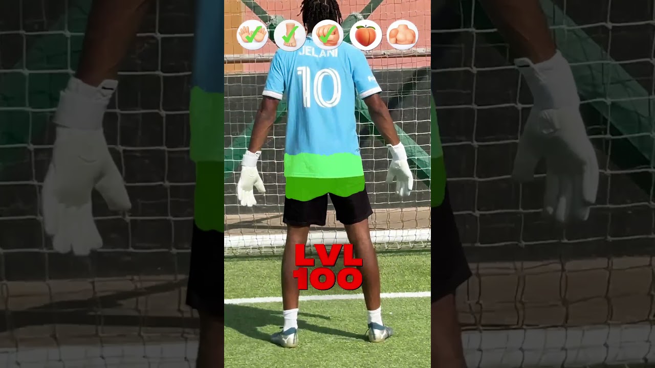 Can a Goalkeeper Save With Every Body Part?⚽️🍑