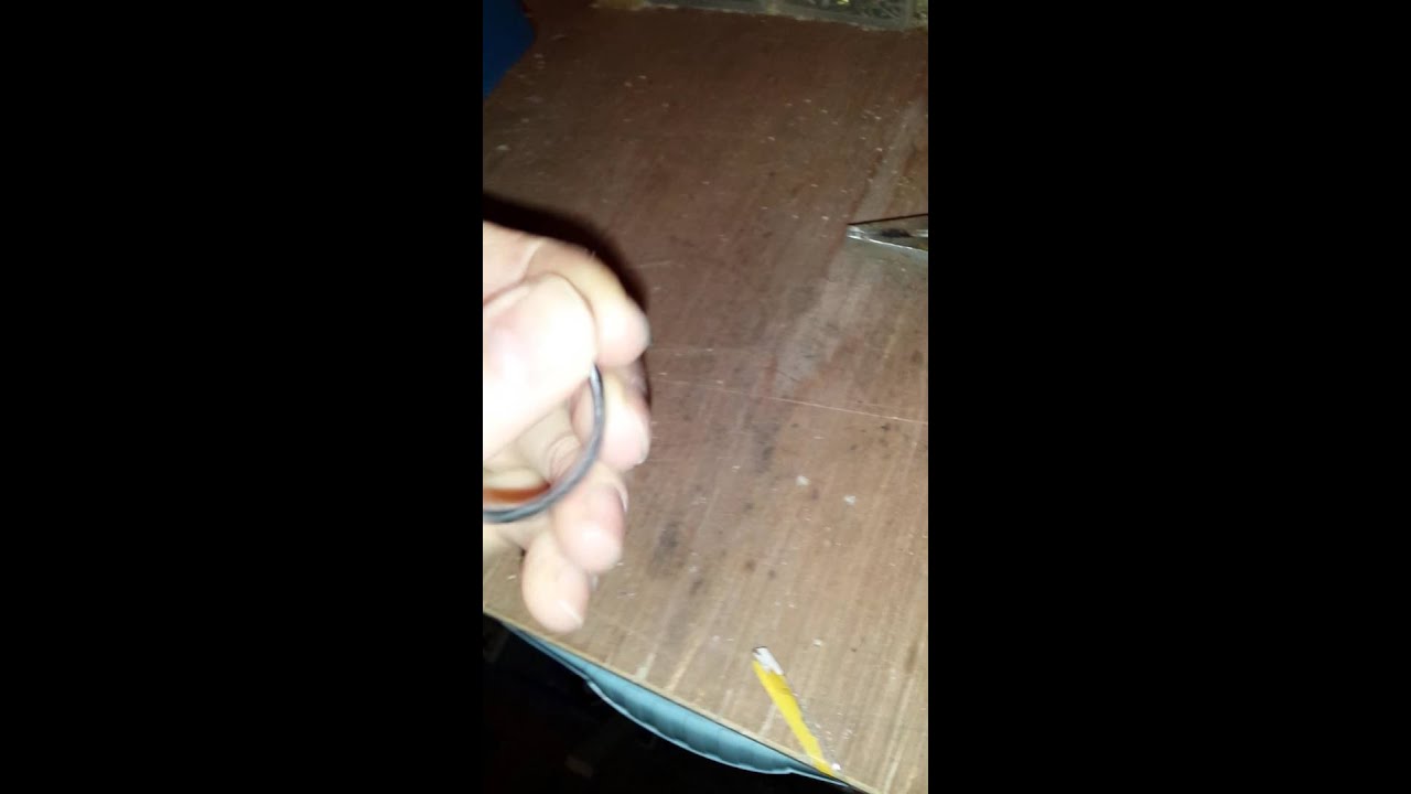 Use for old clothes hanger 