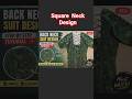 suit back Neck Design | back Neck Design | Trending back Neck Design|Square Neck Design #shortvideo