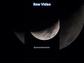 Captured Waxing Crescent Moon through my telescope #shorts #astrophotography #space #astronomy
