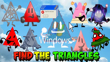 Find the Triangles 💖 New 9 Triangles 💖 ROBLOX 💖 All 173 Triangles