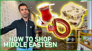 How to Shop at a Middle Eastern Supermarket...For Non-Middle Easten People (AWESOME FOOD HAUL!)