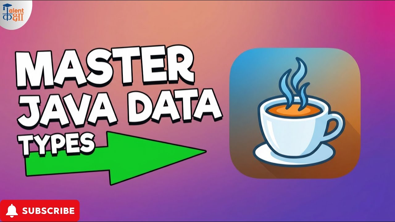 Data Types - Java Programming Tutorial