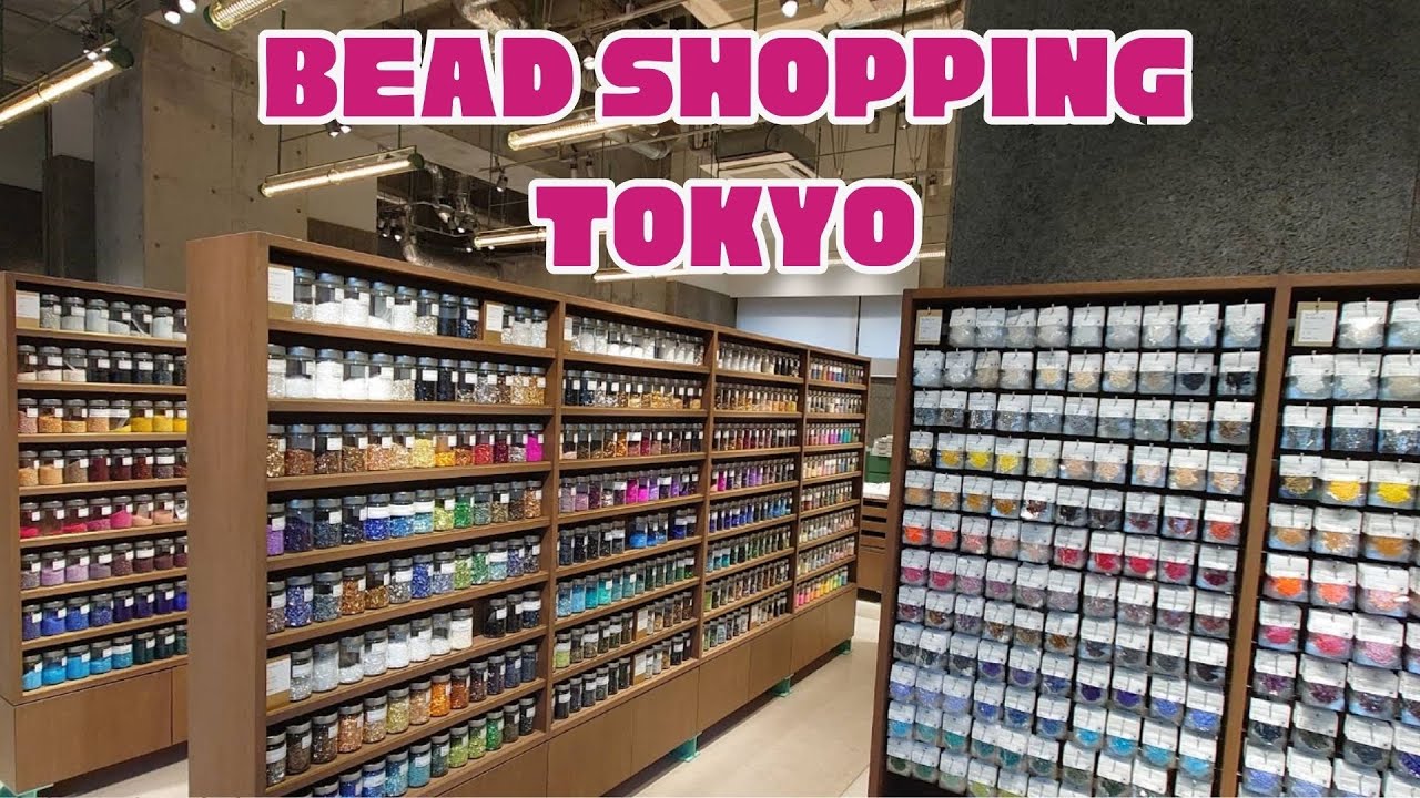 Bead Town Tokyo! Navigating Japan's Beading Paradise + My Epic Haul & Tax-Free Tips! 🤩