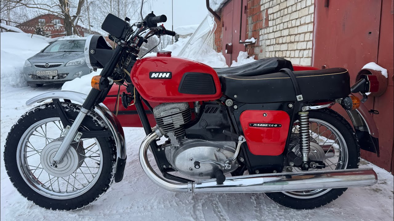 Капсула времени! Иж Планета 4 1986 год выпуска.