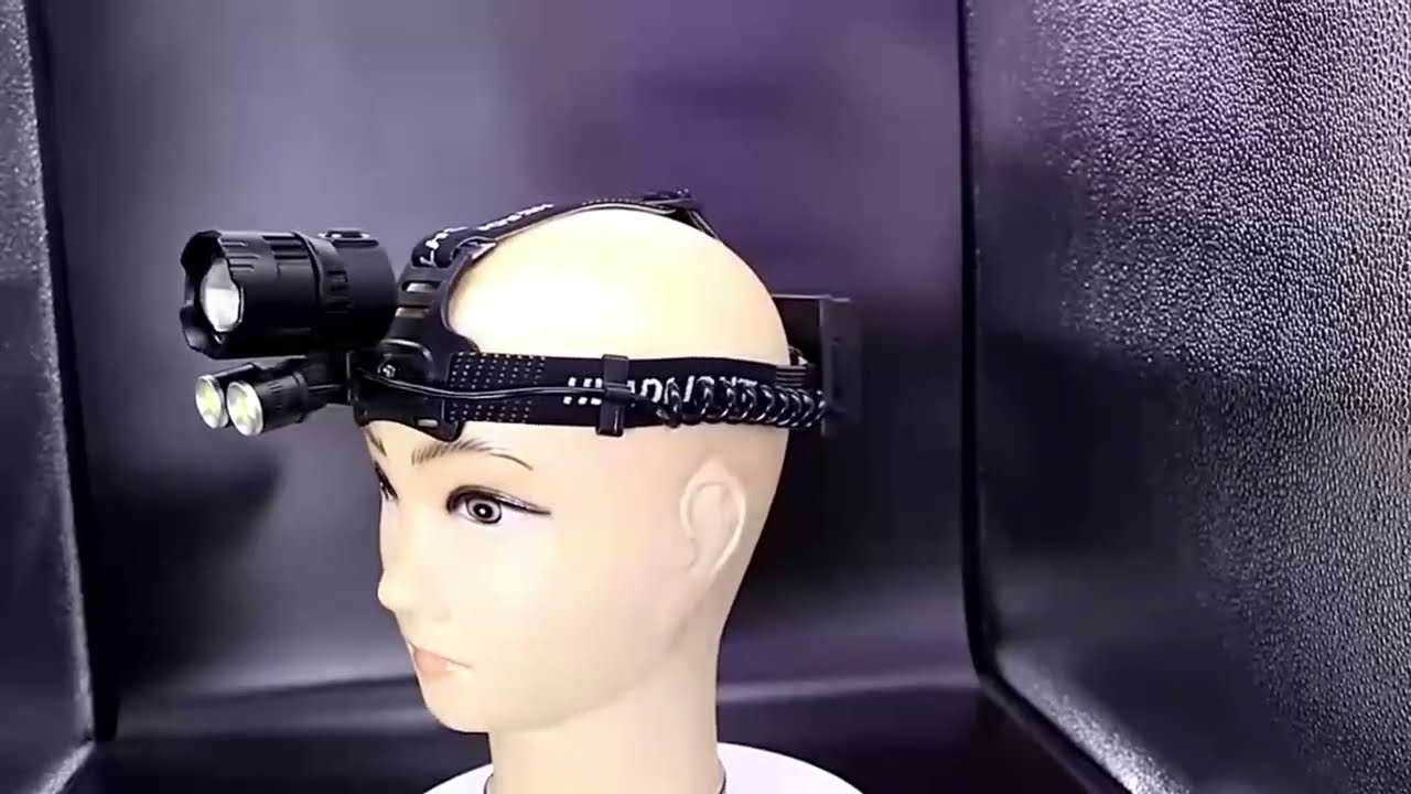 Налобний ліхтар 1200 лм, 8 годин роботи, USB Type-C Bailong BL-T50-P160