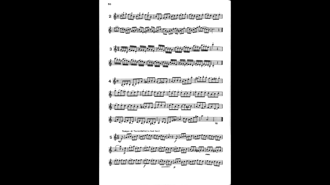 Rubank Advanved Method vol 1 clarinet pg 50 #2 at 50bpm - YouTube