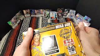 GOLD Fireworks Auto! WHAT?! Packed Full 2025 Mega Boxes From Donruss Racing - NASCAR Cards