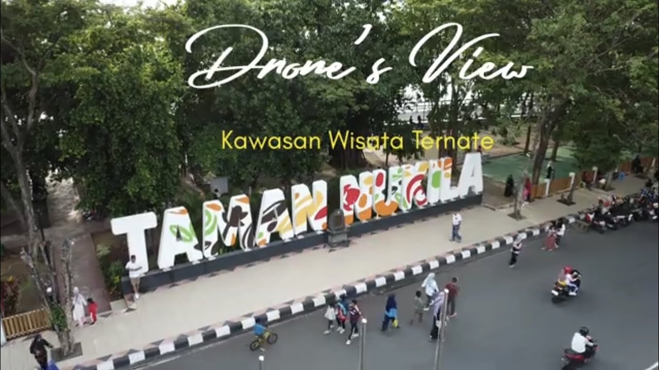 Drone's View ⁉️Kawasan Wisata Kota Ternate🌊🌴 