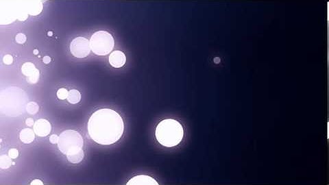 bokeh particles with flare left fly 3d space - HD transitions