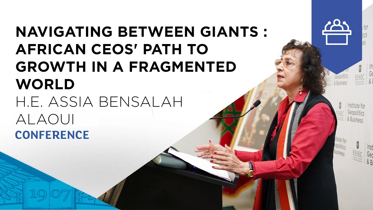 Africa and the polycrisis - Assia BENSALAH ALAOUI at the Tricontinental Dialogue | ESSEC Conference
