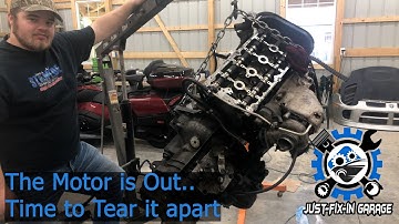 Pulling the Motor and Transmission - SRT-4 Project SilverStorm Episode 03