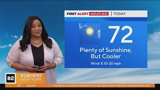 First Alert Weather: Slightly cooler