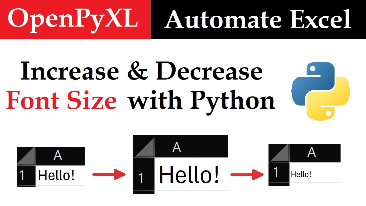 Forget Manual Formatting: Automate Excel with OpenPyXL - YouTube