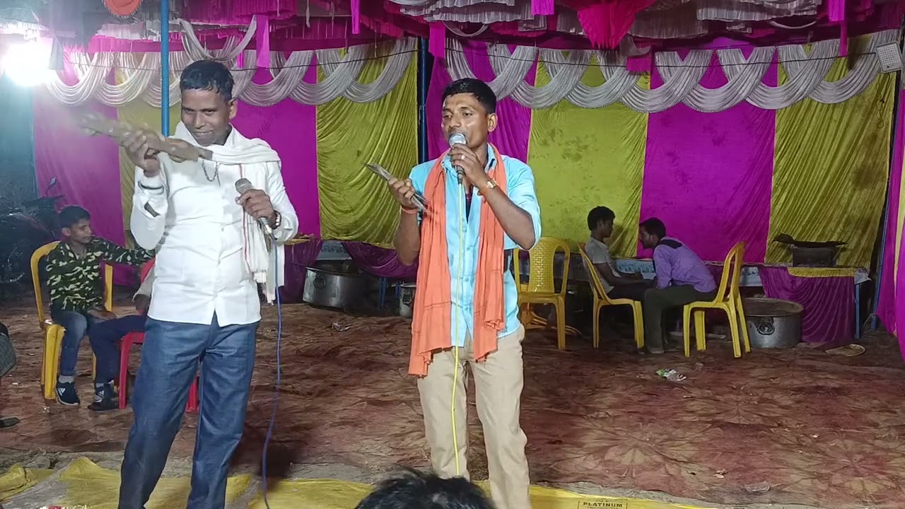 बाघ और गाय की सुपरहिट बिरहा गायक कलाकार ननके यादव बिरहा पार्टी