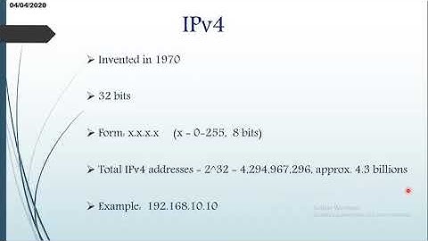 IPv6, The Next Generation Internet Protocol
