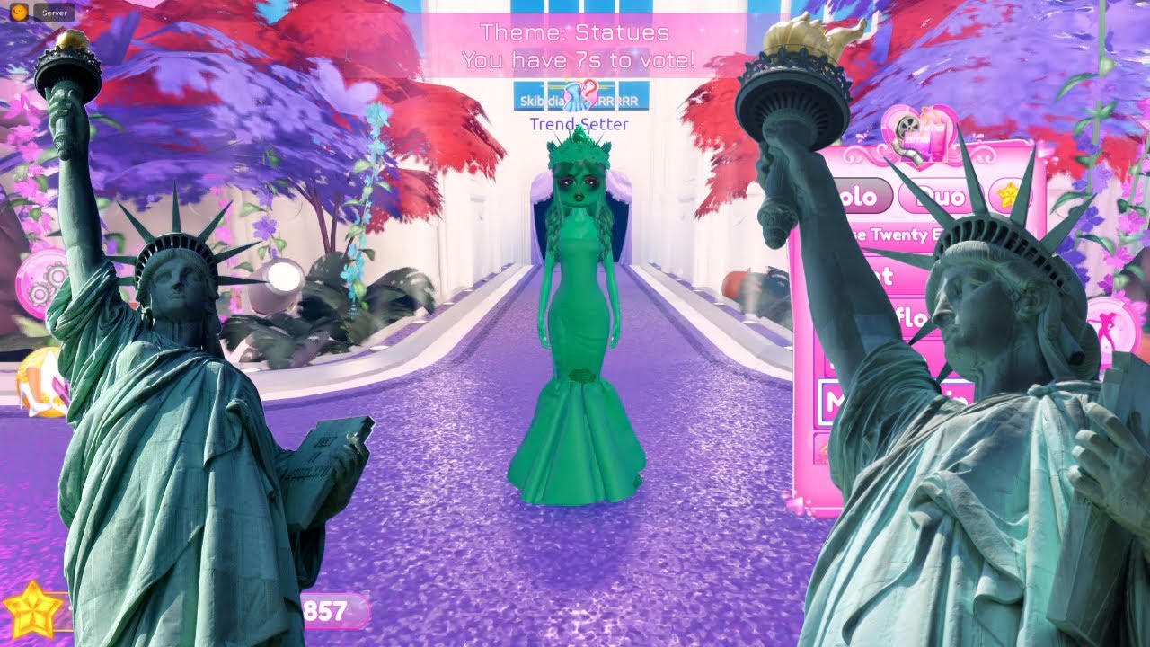 statues dress to impress STATUE'S THEME STEP BY STEP HOW TO WIN #dresstoimpress #roblox #robloxdressup #fyp Venus statue dress to impress