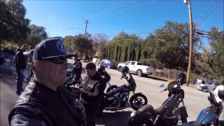 Follow the dyna gang as they ride up pch hwy 1 to neptune's net, then
on famous rock store in malibu.