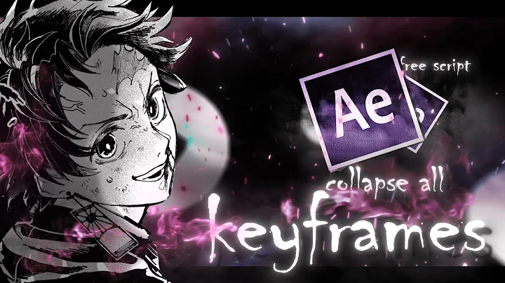 Free Script to SPEED UP your editing! // Collapse Keyframes