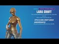 How to Unlock Gold Lara Croft Skin Location - Fortnite