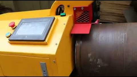 VIDEO OF AUTOMATIC PIPE GROOVING MACHINE