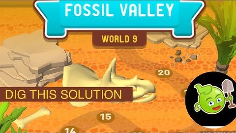 Dig this 2 world 9 | fossil valley | all episodes solution answer walkthrough | dig this 2 level 9