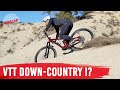 Voilà une autre façon de randonner à VTT : Le DOWN-COUNTRY