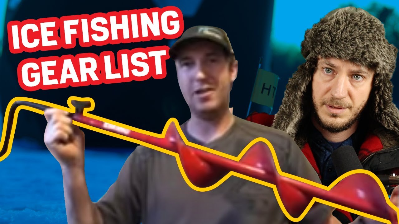 Ice Fishing Gear List (2021)  Complete Ice Fishing Setup 